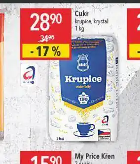 Globus Cukr krystal, krupice nabídka
