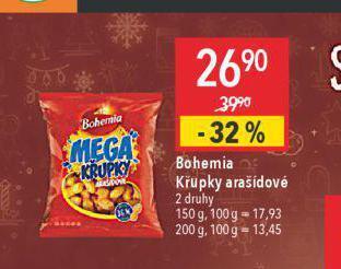 Globus Bohemia křupky arašídové nabídka