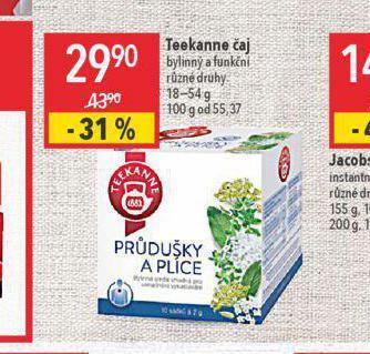 Globus Teekanne čaj nabídka