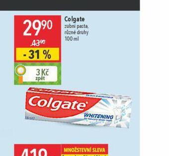 Globus Colgate zubní pasta nabídka