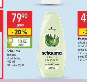 Globus Schauma šampon nabídka