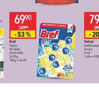 Globus Bref wc blok nabídka