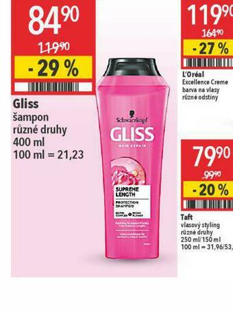 Globus Gliss šampon nabídka