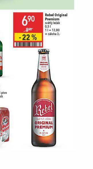 Globus Pivo rebel original premium nabídka