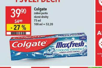 Globus Colgate zubní pasta nabídka