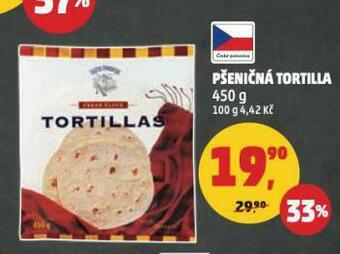 Penny Market Pšeničná tortilla nabídka
