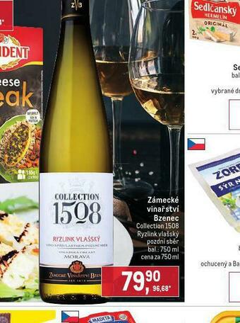 Makro Zámecké vinařství bzenec nabídka