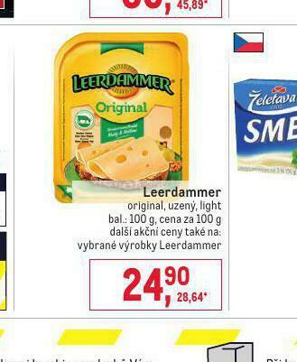 Makro Leerdammer nabídka