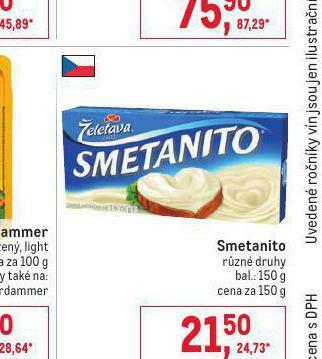 Makro Smetanito nabídka