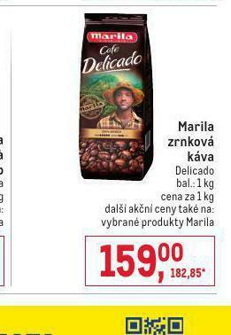 Makro Marila zrnková káva nabídka