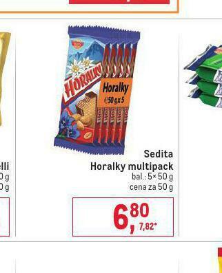 Makro Sedita horalky multipack nabídka