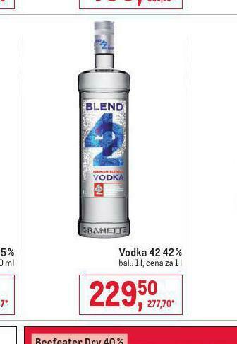 Makro Vodka 42% nabídka
