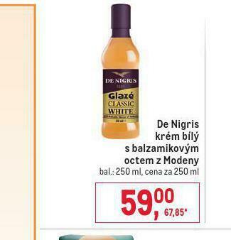 Makro De nigris krém bílý s balzamikovým octem z modeny nabídka
