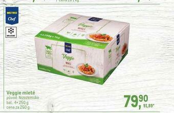 Makro Veggie mleté nabídka
