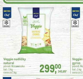 Makro Veggie nudličky natural nabídka