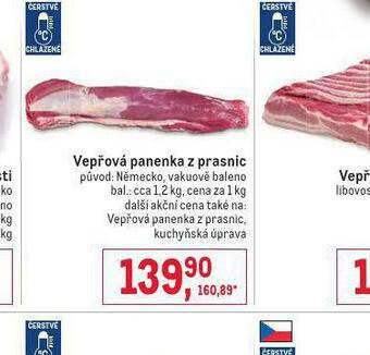 Makro Vepřová panenka z prasnic nabídka