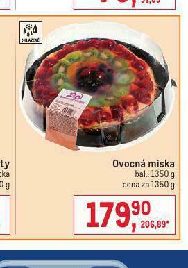 Makro Ovocná miska nabídka