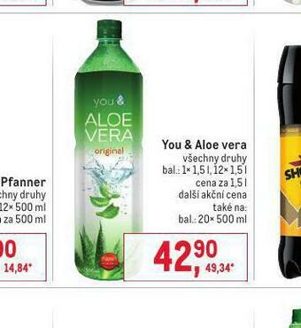 Makro You &amp; aloe vera nabídka