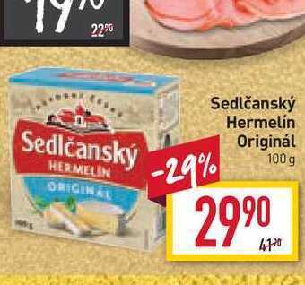Billa Sedlčanský hermelín originál 100 g nabídka