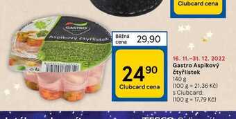 Tesco Gastro aspikový čtyřlístek 140 g nabídka
