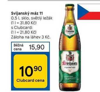Tesco Svijanský máz 11 0.5 l nabídka