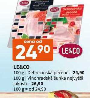 Terno Le&co 100 g nabídka