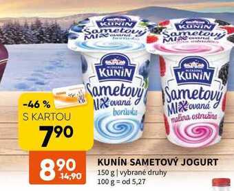 Terno Kunín sametový jogurt 150 g nabídka