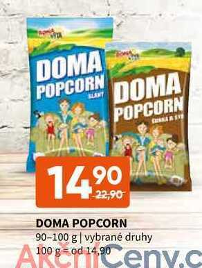 Terno Doma popcorn 90-100 g nabídka