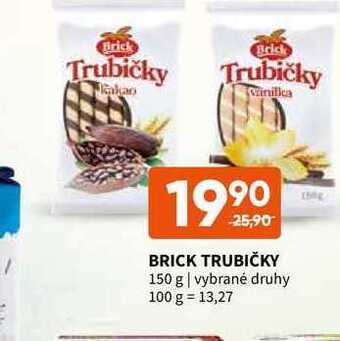 Terno Brick trubičky 150 g nabídka