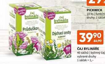 Terno Čaj bylináře 40 sáčků nabídka