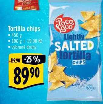 Albert Tortilla chips • 450 g nabídka