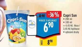 Albert Capri-sun 200 ml nabídka