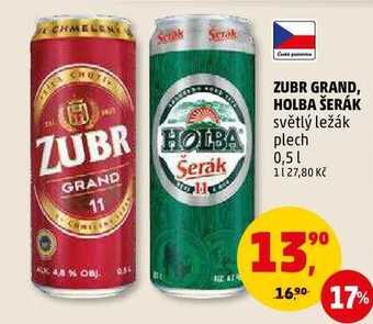 Penny Market Zubr grand, 0,5 l nabídka
