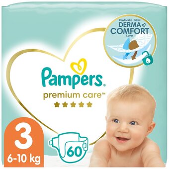 Rohlik.cz Pampers premium care midi jednorázové plenky 3 (6–10 kg) nabídka