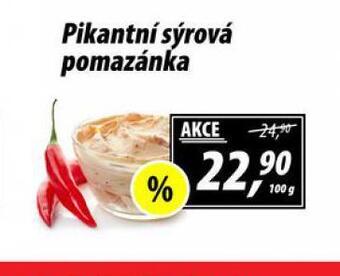 ZEMAN Pikantní sýrová pomazánka nabídka