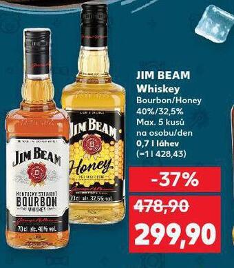 Kaufland Jim beam whiskey nabídka