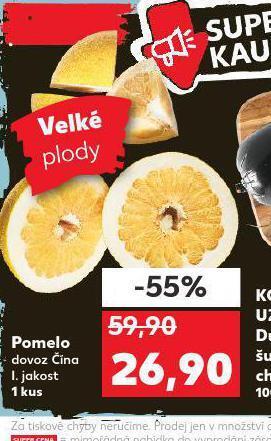 Kaufland Pomelo nabídka