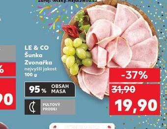 Kaufland Le & co šunka zvonařka nabídka