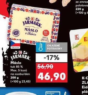 Kaufland Máslo nabídka