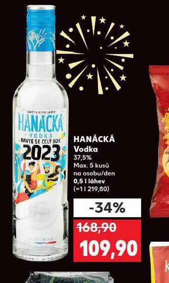 Kaufland Hanácká vodka nabídka