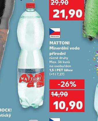 Kaufland Mattoni nabídka