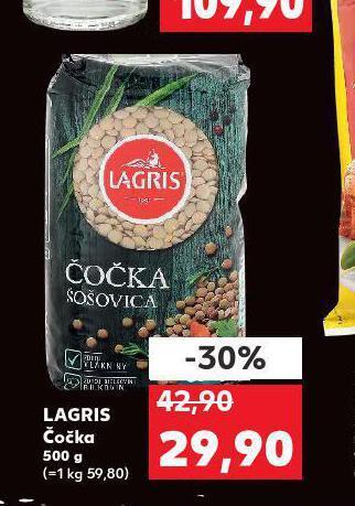Kaufland Lagris čočka nabídka
