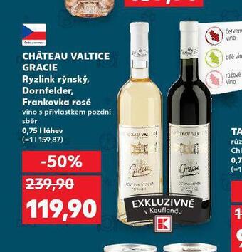 Kaufland Chateau valtice gracie nabídka