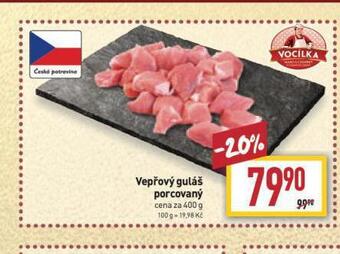 Billa Vepřový guláš nabídka