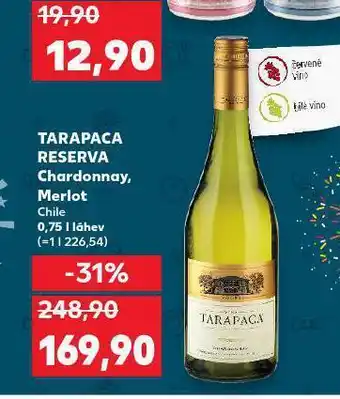 Kaufland Tarapaca reserva nabídka