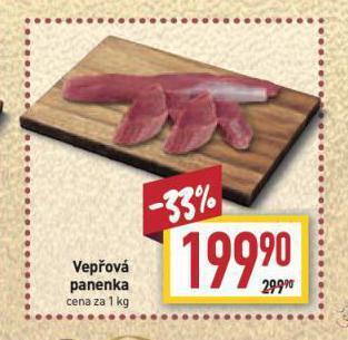 Billa Vepřová panenka nabídka