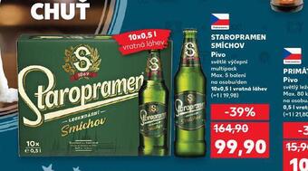 Kaufland Pivo staropramen smíchov nabídka
