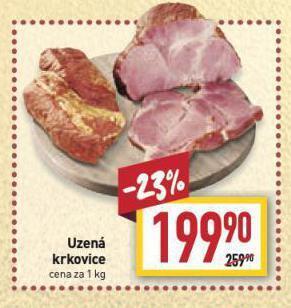 Billa Uzená krkovice nabídka