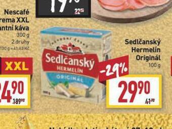 Billa Sedlčanský hermelín nabídka