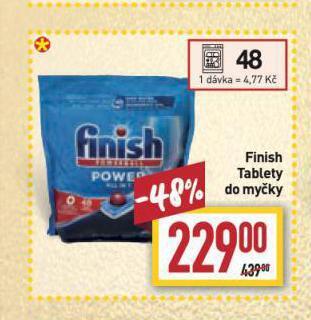 Billa Finish tablety do myčky nabídka